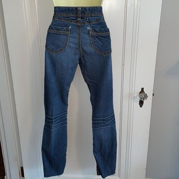Express distressed skinny jeans - Picture 4 of 10